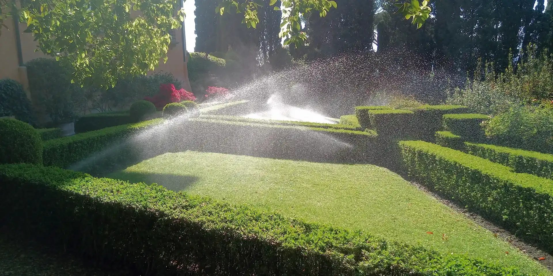 Impianti di irrigazione per giardini